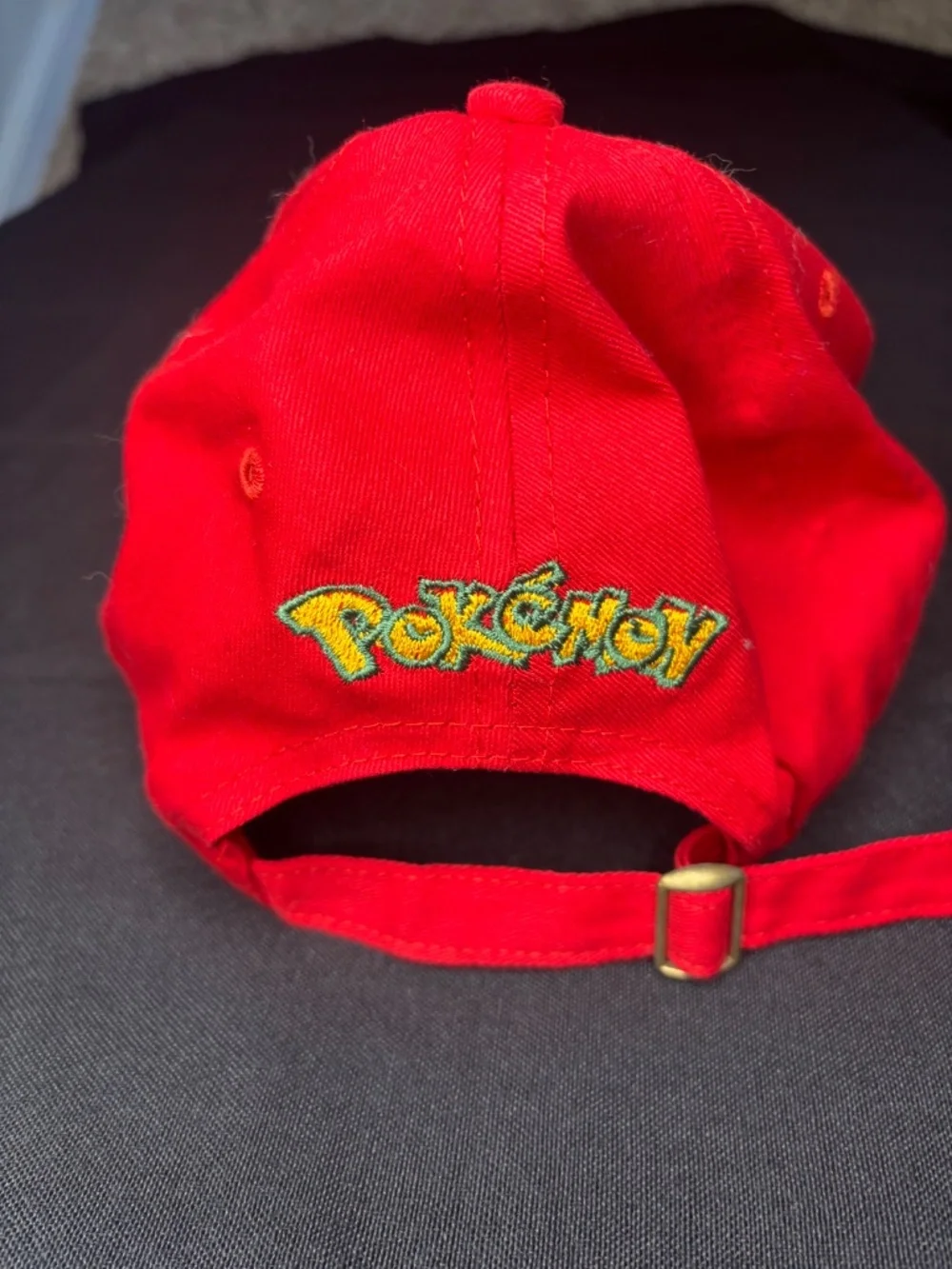 Ash Ketchum Adjustable Strap Pokemeon Logo Baseball Cap